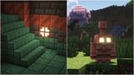 Copper has many building block variants, and the copper golem is excellent for sorting storage (Image via Sportskeeda Gaming || Mojang Studios)